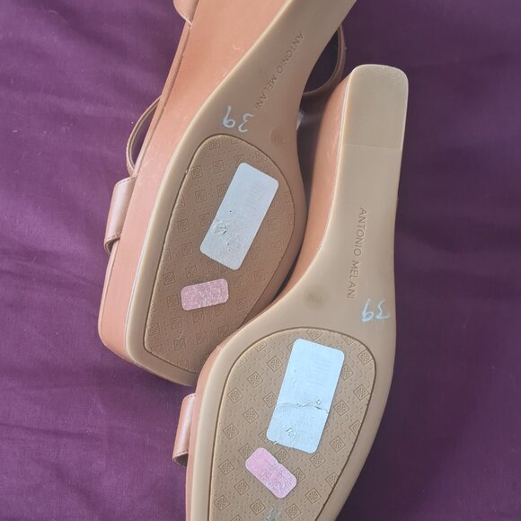 ✨ Stunning Antonia Melani Wedge Sandals - Size 11 ✨ - Picture 10 of 11